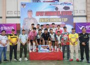 Penutupan Turnamen Futsal Uwais Dandim Cup Kab. Lampung Barat Tahun 2024