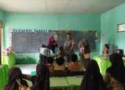 Babinsa Dampingi Imunisasi BIAS di SDN Wonosari 01
