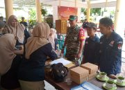 Babinsa Sertu Kusnoto Laksanakan Monitoring Rekapitulasi Suara Pemilihan di Pendopo Kecamatan Bondowoso