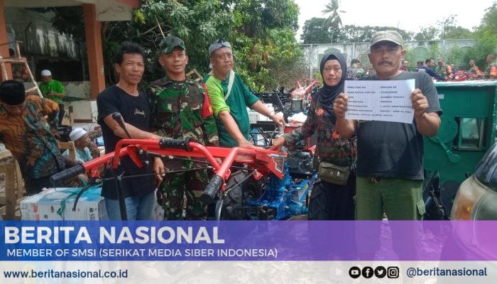 Pendampingan Penyerahan Alsintan Handtraktor Quick 1000 di Desa Sumbertengah