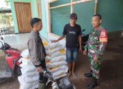 Pendampingan dan Penyerahan Bantuan Benih Jagung Pioner P40 di Desa Klekean Kec. Botolinggo