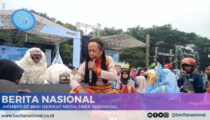 Kampanye Akbar Pasangan Calon 02 Dimeriahkan Dengan Atraksin Budaya dan Kesenian Lokal Bondowoso 