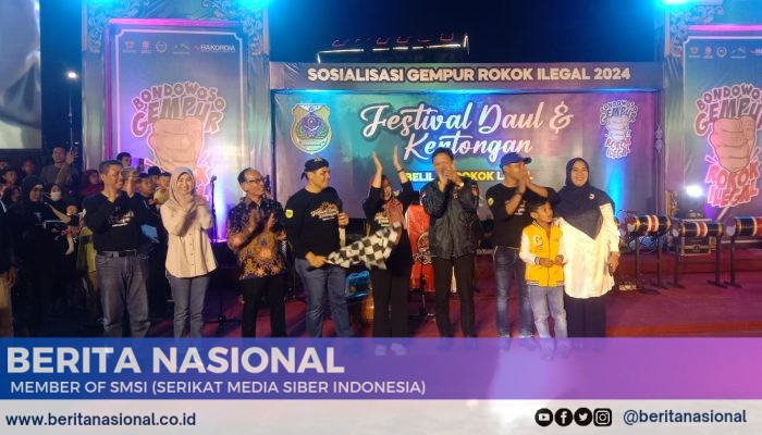 Komandan Kodim 0822 Hadiri Festival Daul dan Kentongan 2024 Meriahkan Budaya Lokal Bondowoso dan Perangi Rokok Ilegal