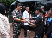 Kodim 0822 Dampingi SPPG Bondowoso Uji Coba Program Makanan Bergizi untuk Sekolah “Menyajikan Gizi Seimbang untuk Generasi Muda