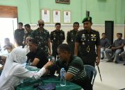 Kodim 0822 Bondowoso Gelar Bakti Sosial Cek Kesehatan Gratis Dalam Rangka Hari Juang TNI AD