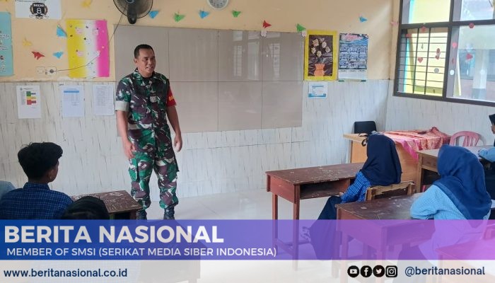 Sertu Jauhari SosialisasikanPenerimaan Peserta Didik Baru SMAN 5 Taruna Brawijaya