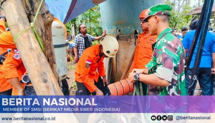 Babinsa Kodim 0822 Sigap Tangani Insiden Warga Meninggal di Dalam Sumur