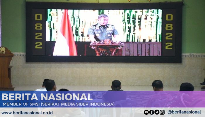 Kodim 0822 Bondowoso Sukses Gelar Nobar Live Streaming KSAD Awards Kampung Pancasila 2024