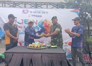 Kodim 0822 Ikut Meriahkan Ijen Run dan Charity HUT Radar Ijen ke-10 dan City Plaza ke-2 di Bondowoso