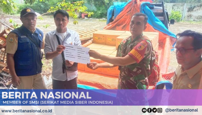 Babinsa 0822 Dampingi Pendistribusian Pupuk Organik Cair untuk Gapoktan di Kecamatan Ijen Kabupaten Bondowoso