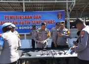 Polres Bondowoso pemeriksaan senpi untuk pengawasan anggota Polri