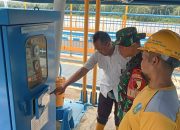 Pengecekan Debit Air Bendungan Samba, Babinsa Tapen Pastikan Kondisi Aman Di Kab Bondowoso