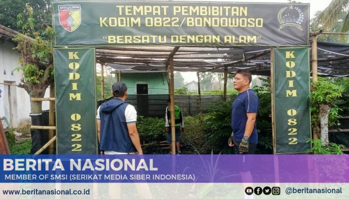 Pj Bupati Bondowoso Ajak Kasdim 0822 Jaga Kesehatan dengan Sepeda Santai Sambil Tinjau Pembibitan Tanaman Kodim 0822