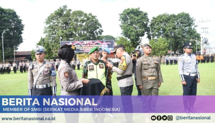 Polres Bondowoso apel kesiapan pengamanan Nataru tahun 2024