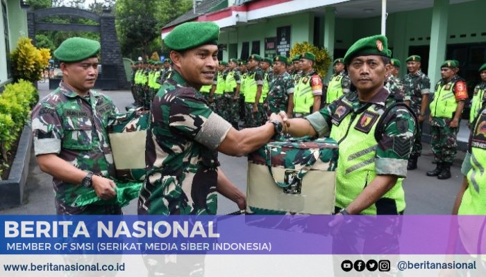 Kodim 0822 Bondowoso Gelar Penyerahan Kaporlap untuk Dukung Kesejahteraan Prajurit