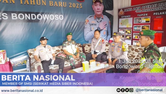 Peran Babinsa Kodim 0822 di Pos Pam Maesan: Jaga Keamanan dan Kenyamanan Nataru 2025