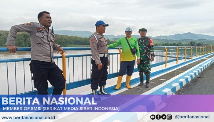 Kolaborasi TNI, Polri, dan Pengelola Bendungan Jaga Stabilitas Air di Tapen