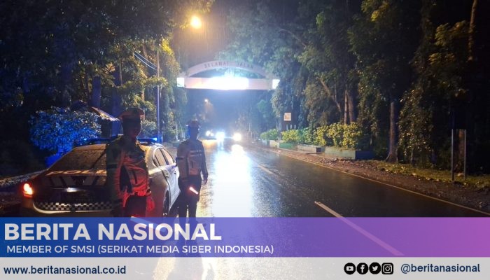 Gelar Patroli rutin antisipasi balap liar di wilayah hukum Polres Bondowoso