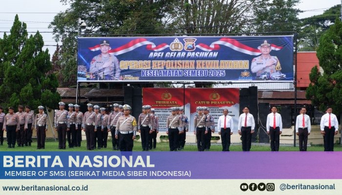 Polres Bondowoso Gelar Apel Pasukan Operasi Keselamatan Semeru 2025,