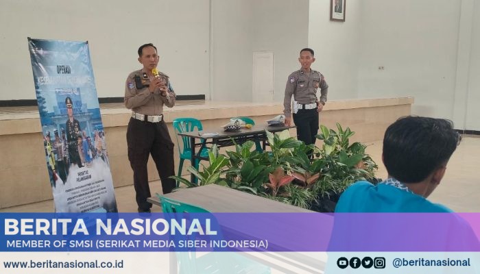 Satlantas Polres Bondowoso sosialisasi Operasi Keselamatan Semeru 2024
