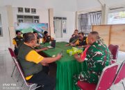 Satgas TMMD Ke-123 Gelar Rakor Pelayanan Administrasi Kependudukan Gratis Di Desa Gunosari Dan Trotosari
