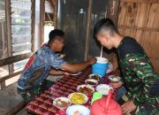 Berbuka Puasa Bersama Warga, Lunturkan Anggapan Tentang TNI Berhati Keras dan Kaku