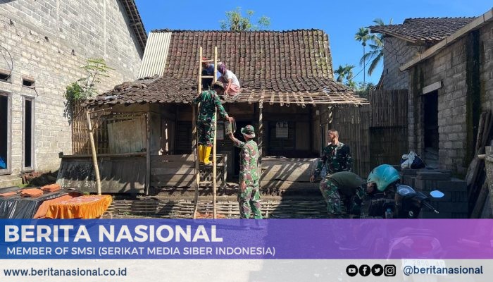 Senangnya Pak Aziz Rumahnya Di Bongkar Oleh Satgas TMMD Bondowoso