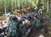 Perbaiki Jalan  Desa Gunosari Tingkatkan Perekonomian Warga