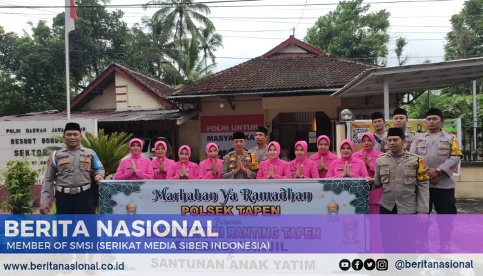 Polsek Tapen Bagi-bagi takjil dan Santuni Anak Yatim di Bulan Ramadhan
