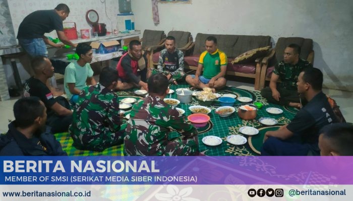 Menu Seadanya Saat Sahur, Kebersamaan di TMMD 123 Jadi Pengobat Rindu