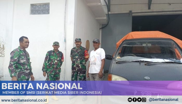 Babinsa Kodim 0822 Kawal Penyerapan Gabah Petani oleh Bulog di Bondowoso