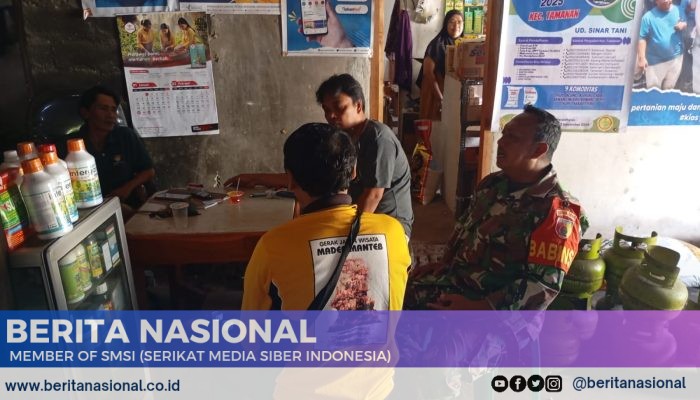 Heboh! Babinsa Serbu Toko Pupuk di Sukosari, Warga Kaget Ternyata Ini Tujuannya