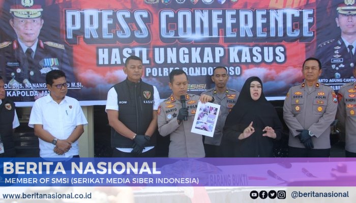 Polres Bondowoso berhasil ungkap kasus Pencurian dengan Kekerasan