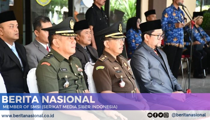 Kasdim 0822 Bondowoso Hadiri Upacara Hari Otonomi Daerah ke-XXIX Tahun 2025