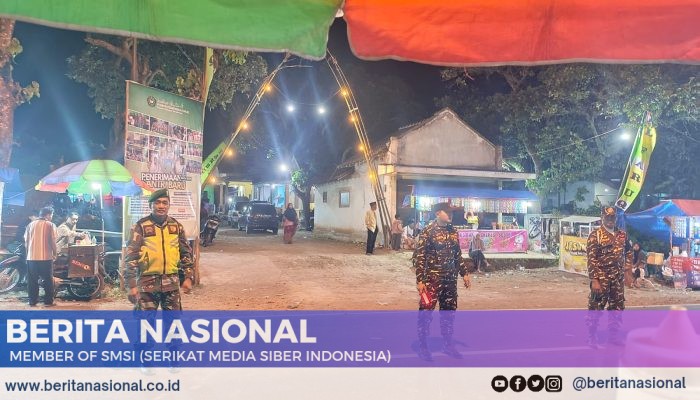 HAFLATUL IMTIHAN Ponpes Al Faruq Dibanjiri 500 Jamaah, Babinsa dan Aparat Amankan Jalannya Acara!