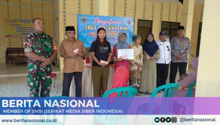Babinsa Grujugan Kopka Sukardi Jadi Garda Depan Kawal Penyaluran BLT Dana Desa Ekstrim 2025!