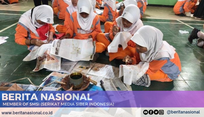 603 Siswa Kolosal Membatik Tulis di Galeri Batik Lintang