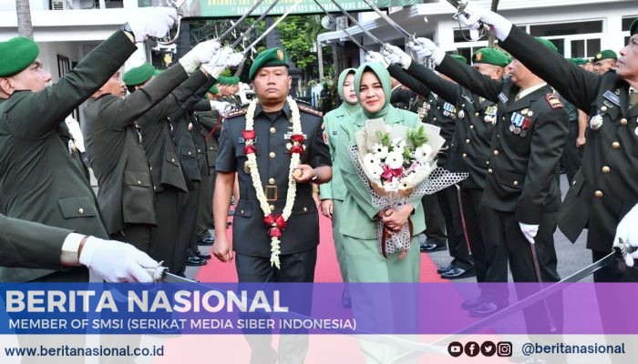 Kolonel Inf Kohir Resmi Jabat Danrem 083/Baladhika Jaya, Disambut Tradisi Pedang Pora