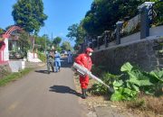 Babinsa Pekauman Dampingi Puskesmas Grujugan Kab Bondowoso Lakukan Fogging di Daringan