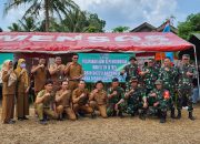 Tim Kesehatan TMMD Ke-124 Kodim 0422/Lampung Barat Kembali Berikan Pelayanan Kesehatan Gratis.