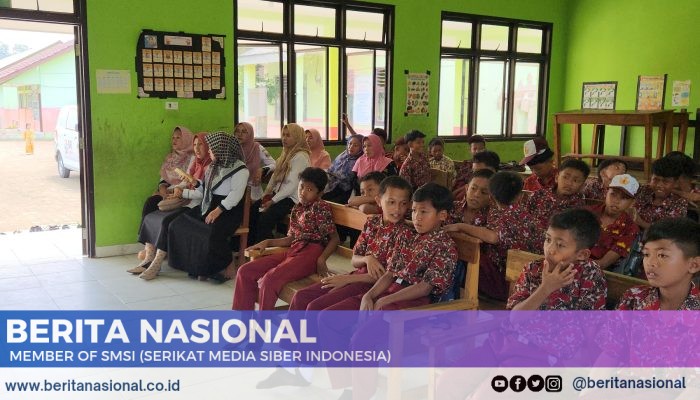 Tumbuhkan Nasionalisme Sejak Dini, TMMD ke-124 Kodim 0422/LB Gelar Wawasan Kebangsaan di SDN 19 Krui