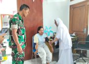 Dengan Semangat Babinsa Produktif, TNI Hadir di Tengah Masyarakat Lewat Posyandu