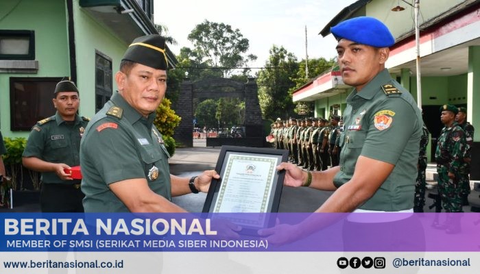 Kasdim 0822 Bondowoso Pimpin Upacara Pelepasan Prajurit: “Tugas Boleh Berganti, Loyalitas Tetap Abadi”