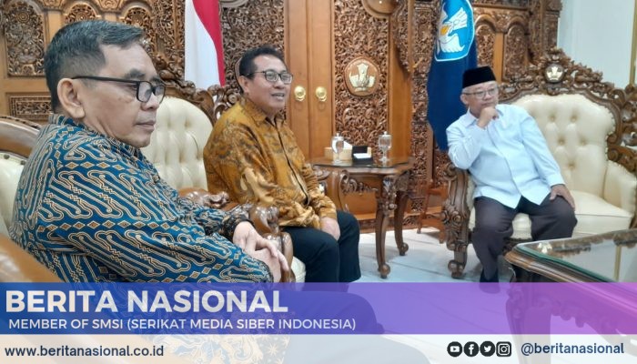 Ketum Firdaus Bersama Pengurus SMSI Pusat Audiensi dengan Mendikdasmen Abdul Mu’ti
