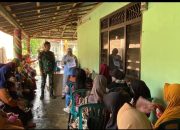 Posyandu di Lokasi TMMD ke-124: Wujud Sinergi TNI dan Warga Jaga Kesehatan Generasi Muda