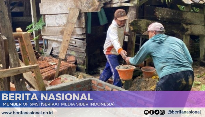 Fasilitas Ibadah Lebih Nyaman, Pembangunan MCK Di Masjid Nurul Yakin Sudah Capai 28 %
