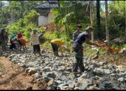 Pengerjaan Fisik TMMD ke-124 Kodim 0422/Lampung Barat Capai 50 Persen