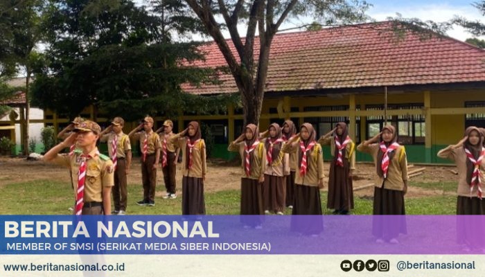 Kodim 0422/LB Buka Saka Wira Kartika di SMAN 1 Bengkunat Belimbing
