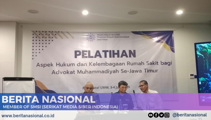 Dari Pelatihan Advokat Muhammadiyah Jatim : Siapkan SDM Bangun Tata Kelola Aspek Hukum Rumah Sakit 