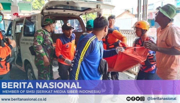 Babinsa Kodim 0822 Bondowoso Bantu Evakuasi Jenazah Korban Tenggelam di Sungai Prajekan Lor
